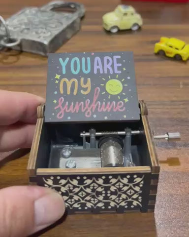 CAJITA MUSICAL YOU ARE MY SUNSHINE